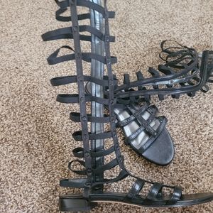 Stuart Weitzman tall gladiator sandals